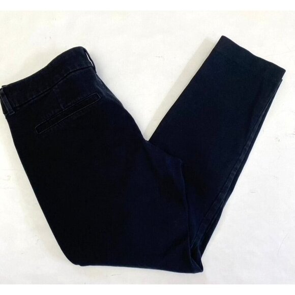 Old Navy Pixie Ankle Trousers Pants Stretch Black Size 6 Preowned. B40 - Picture 7 of 7